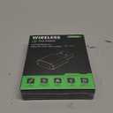 Wireless CarPlay Adapter for Apple iPhone2026 Upgraded Mini Design, Converts Factory Wired to Wireless Adapter for CarPlay, Plug and Play, Auto Connect Fast and Stable(Black)