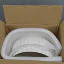White Serving Bowls For Entertaining (7.8 inch) - Medium Sized Salad Bowls, Ceramic Serving Dishes, Large Bowl, Serving Bowl Set For Fruit Soup Pasta, Salad Serving Bowl, Big Dishes For Eating