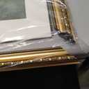 VIYYIEA Gold Framed Large Wall Art Canvas Print Home Decor Vintage Laundry Room Art Print Antique Oil Painting Country Landscape Wall Decor Farmhouse Pictures for Living Room Bedroom Gallery 24x36in (Drying White Clothes)