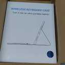 Harvopu Compatible for iPad 11th 10th Generation Case with Keyboard, Folio Cover with Pencil Holder, Multi-Touch Trackpad, 7 Color Backlit, Detachable Keyboard for iPad (A16) 11th/10th Gen (Navy Blue)