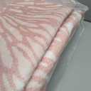 Pink Rugs for Bedroom Girls: 5x7 Modern Large Washable Cute Boho Floral Pattern Area Rug Soft Indoor Floor Non-Slip Low Pile Carpet for Living Room Dining Nursery Kids Playroom Baby Room House Decor