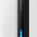 Dehumidifiers for Home, 850 sq.ft 95oz Dehumidifier with Drain Hose Timer Sleep Mode Auto-Off 7 Colors Light, Dehumidifier for Bedroom Bathroom Basements RV White