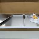 Stainless Steel Shelf 2 Pack 12"x36", Wall Mounted Metal Shelves