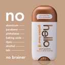 hello Golden Hour Aluminum Free Deodorant for Women and Men, 72-Hour Deodorant, Only 9 Ingredients, Baking Soda Free, Enriched with Shea Butter, Vegan, 2.6 oz Stick Deodorant (2 Pack)