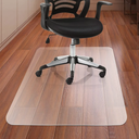 Office Chair Mat for Hardwood Floor, 30'' x 48'' Rectangle Transparent Desk Thick Durable Chair Mat for Rolling Chairs, Easy Glide, Floor-Protector