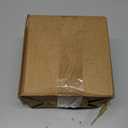 Raised Ceramic Cat Bowl - Cat Food Bowl with Bamboo Stand - Elevated Dog Food Dish for Puppies - Comfort Eating - 13.5 oz - 400 ml - Green (Small)