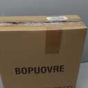 BOPUOVRE Car Seat Cover for Luxury & Comfort  PU Leather, AntiSlip, Full Wrap Protection with Storage Pocket for Bottom Cushion  Universal Fit for 95% of Vehicles (Black,2 Piece)