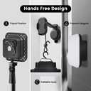 Rechargeable Tent Light, 5 Light Modes & Stepless Dimming, with Magnetic Base & Hook, IP65, Electric Lantern for Camping/Outdoor/Home/Hiking.