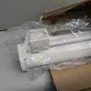 AIZESI 2Pcs Spring Tension Curtain Rods, Adjustable 26-39 Inch, White