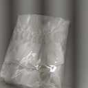 White Satin Ribbon Twist Tie Bows 5 Inch Pre-Tied White Gift Bows for Crafts, Treat Bags, Party Favors, Wedding, Baby Shower, Candy Apple, Christmas Tree (36 Pack)