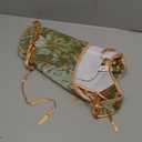 Dreay Womens Vintage Asymmetrical Hem Overbust Corset Tie Front Lace-up Back Bustier Shapewear Top (XX-Large, Cream Daisy)