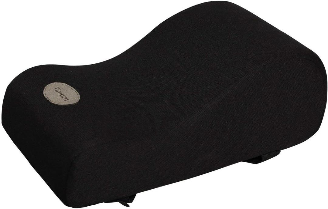 Timorn Car Armrest Cushion, Memory Foam Car Armrest Console,Car Center Console Armrest Pillow(Black)