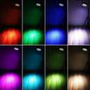 LED Par Light RGBW 4in1 160W 27Leds Stage Lights Remote & DMX Controlled Sound Activated Auto Play 8/4 Channel Uplights for Events Wedding Halloween Birthday Party Dance Stage Lighting (4 Packs)