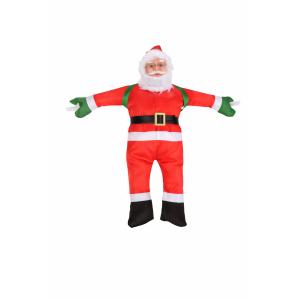Christmas Decorations Climbing Santa Claus for Home Holiday, 15.8''