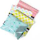 RUSPEPA Poly Mailers Shipping Bags Pretty Thick Self Adhesive Mailing Envelopes 10x13 inches, 40 Pack (10x13-Blue and Yellow)