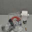 8PCS UF414 Round Ignition Coils Pack & Iridium Spark Plugs & Spark Plug Wires Set Fits for Chevrolet Corvette Avalanche Silverado 1500 2500 3500 GMC Savana 1500 2500 Cadillac Escalade D514A