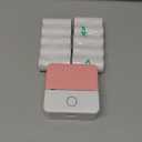cudinham Print Pods Mini Printer, Sticker Printer with 10 Rolls Thermal Printing Paper, Inkless Pocket Printpod for Phone, Impresora Porttil for Notes, DIY, Compatible with iOS & Android (Pink)