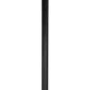 FDW Pub Table 40 Inch Height Cocktail Table Round Bistro Bar Table for Home and Kitchen Dining (Black)