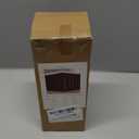 Biscaynebay Wrap Around Bed Skirts for Queen Beds 14" Drop, Burgundy Adjustable Elastic Dust Ruffles Easy Fit Wrinkle & Fade Resistant Silky Luxurious Fabric Solid Machine Washable