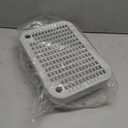 Aothey Litter Box Step, Litter Box Ramp/Catcher with Wooden Base, Anti-Tracking & Easy to Clean, Ideal for Small & Elderly Cats (Grey) (Light Gray)