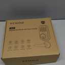 Keyless Entry Door Lock Set Smart Locks for Front Door Keypad Door Lock with Handle Auto Lock One Time Password Anti Peeping Password IP54, Bronze (Oil Rubbed Bronze)