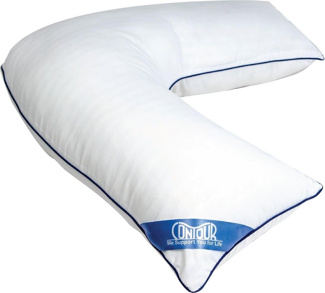 Contour L Shaped Bed & Body Support Pillow for Side Sleepers