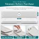 Eormoe Faucet Mat for Kitchen Sink Diatomite Stone Drying Mat & Sink Protectors, Prevent Moisture Sink Splash Guard Water-Absorbing Stone Tray for Bathroom Counter (Light Grey, 23.6" x 3.9")