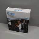 GHB Gymnastic Rings Wooden Gym Rings 1.25" Olympic Rings Adjustable Straps Pull Up Rings Sets for Workout Bodyweight Fitness Training