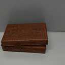 Ajuny Handcrafted Wooden Jewelry Box for Men & Women - Floral Decorative Keepsake Treasure Chest, Multipurpose Storage Box, Ideal Gift 8x5 Inch
