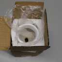 Simple and Creative Decorative Flower Pots, Resin Face Planter Pots, Vase for Small Succulent, Flower Pot Pencil Pen Holder, Minimalist Decorative, Modern Vases for Home Office Shelf Decor (White)