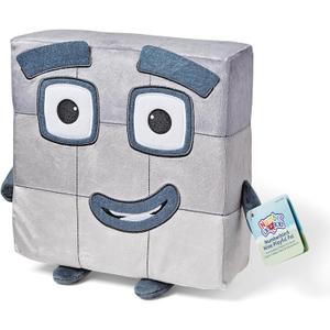 hand2mind Numberblock Nine Playful Pal, Plush Figure Toys, Numbers for Toddlers, Cute Stuffies, Preschool Math Learning Toys, Stuffed Animal, Small Plushies, Counting Blocks, Birthday Gifts for Kids