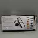 VEKAYA Mandoline Slicer for Kicthen,Adjustable Vegetable Slicer,Food Chopper,Potato Slicer,Mandolin,Tomato Slicer,Veggie Cutter,Stainless Steel Professional with Safety Gloves (Black/Silver)