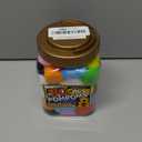 Bundooraking Pom Poms, 1.5 Inch (4cm) 90pcs Multicolor Bulk Large Balls Arts&Crafts, Soft and Fluffy Craft Pompoms in Jar for Making Decorations DIY Craft Supplies