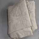 jinchan Floor to Ceiling Linen Blend Curtains 96 Inches Length 2 Panels for Bedroom Living Room, Light Filtering 38 Inches Wide Natural Farmhouse Drapes with Rod Pocket Back Tab (38W x 96L, Ecru)