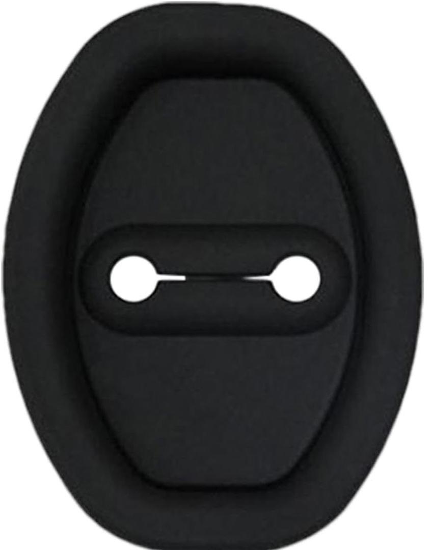 Car Door Lock Latches, 2 Adhesive Car Door Latch, Silicone Door Latch Protective, Door Lock Buckle, Automotive Protection Latches Covers for SUV, Truck, Caravan, Minivan,