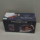 Rowenta Iron, Focus Excellence Stainless Steel Soleplate Steam Iron for Clothes, Retractable Cord, 400+ Microsteam Holes, Powerful steam, LED Display, 1750 W Ironing Clothes, Cordreel, Red DW5433