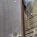 Portable Walnut 32inx80in Accordion Doors Interior,PVC Accordion Folding Sliding Door,Compact Retractable Bifold Closet Doors for Doorway (Walnut,32in*80in)