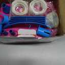 Electric Balloon Pump, Portable 2 Modes Balloon Blower Machine with 14 Balloon Arch Kits, Air Pump for Balloon, Balloon Inflator for Party Decoration (Rose red)