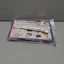 VOFUOE for iPad 6th/5th Generation Case with Screen Protector for iPad 9.7 Case 2018 2017 Butterfly Stand Strap Dolls Pencil Holder Kids Girls Hard Cover for iPad Pro for iPad Air 2th 9.7''-Purple, New With Broken Glass