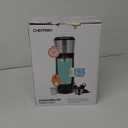 CHEFMAN Single Serve Coffee Maker, K Cup Coffee Machine: Compatible with K-Cup Pods and Ground Coffee, Brew 6 to 12oz Cup Drip Coffee Maker, 40oz Water Reservoir, Cup Lift, Filter Included  