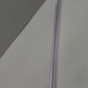 Bathroom Framless Shower Glass Door Bottom Seal Strip, 2PCS 36 Inch Long PVC Clear Seal Strips for 1/4"(6MM) Glass Door, to Stop Water Leakage