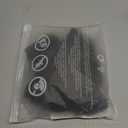 SUUKSESS Women Backless Y2k Short Sleeve Bodysuit Double Lined Open Back Sexy Basic Top (Small, Black)