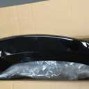 Front Bumper Lip Splitter Spoiler Fit for Mercedes C-Class C43/ C300/ C400/ C450/ W205 2015-2018 (Sport Models Only), Gloss Black 3pcs Air Chin Body Kit Exterior Accessories