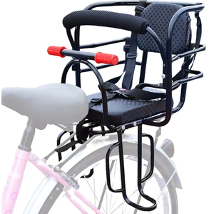 Rear Kid's Bike Seat,Back Mount Child Bike Seat Attachment for Adult Bike,Outdoor Bike Seat for Children,Toddlers,and Kids (Up to 110lb)