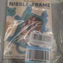 Nibble Frame: BPA-Free Silicone Teething Toy & Picture Frame - Safe & Soft Relief for Infants, Toddlers & Kids - Anti-Shatter Acrylic Mirror, Sensory Stimulation - Ideal Baby Shower or Birthday Gift