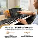 Alesis Melody 61 MK4 Keyboard Piano for Beginners with 61 Keys Speakers, Tablet/Sheet Music Stand, 300 Sounds and Music Lessons