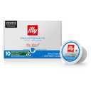 Illy Coffee K Cups - Pods For Keurig Machines  Classico Decaf Roast  Notes of Caramel - Mild, Flavorful & Balanced Flavor - No Preservatives  10 Count