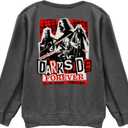 STAR WARS Darkside Punk Boys Pullover Crew Fleece (Medium, Asphalt)