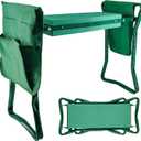 Foldable Garden Kneeler and Seat with 2 Gardening Tool Pouches Multiuse Bench with Soft Kneeling Pad,Gardening Gifts for Women Men Gardener Parent Elders Christmas