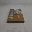 Yusong C Shaped End Table - Slide Under Sofa Couch Bed, Small Table for Small Spaces, Skinny Overbed, Coffee Drink Snack Table for Living Room, Black Oak (Length 16.5)